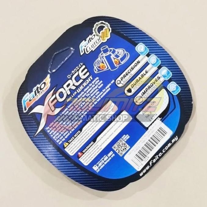 Sliding Roller Faito XForce Honda Beat Scoopy Spacy Vario 110 FI