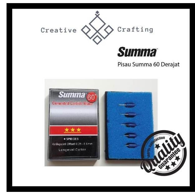 

Promo! Mata Pisau Summa 60 Derajat/ Summa Blade/ Mesin Cutting 60 Derajat