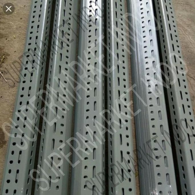 besi rak siku lubang 4x6 4m rack siku lobang 4 x 6 4 meter 2mm