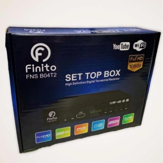 Set Top Box TV Digital Finito FNS-B04T2 DVB T2 Analog to Digital