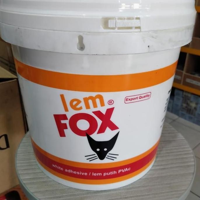 Promo lem fox putih 10kg COD
