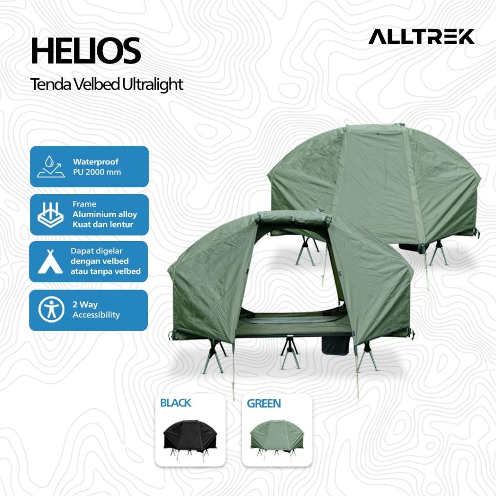 ALLTREK Tenda Camping HELIOS Tenda Velbed Ultralight