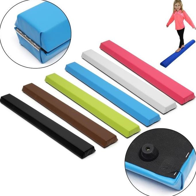 An 48X3.39X2.6Inch Gymnastics Floor Gym Balance Beam