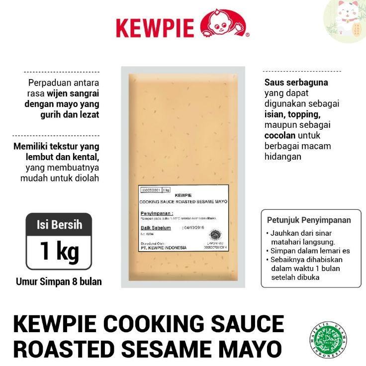 

Kewpie Wijen Sangrai 1Kg Cooking Sauce Roasted Sesame Mayo 1Kg