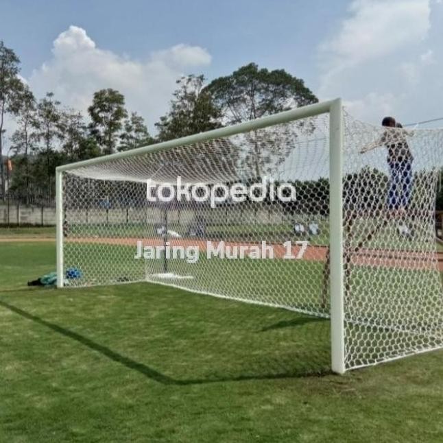 Jaring Gawang Segi Enam Tali Poy 5Mm