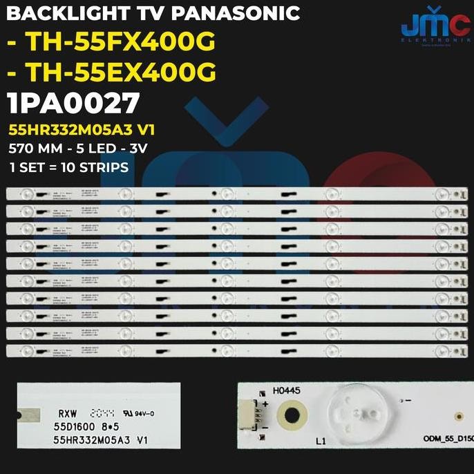 Backlight Tv Panasonic Th-55Fx400g 55Fx400 Th55Fx400g 5 mata kancing