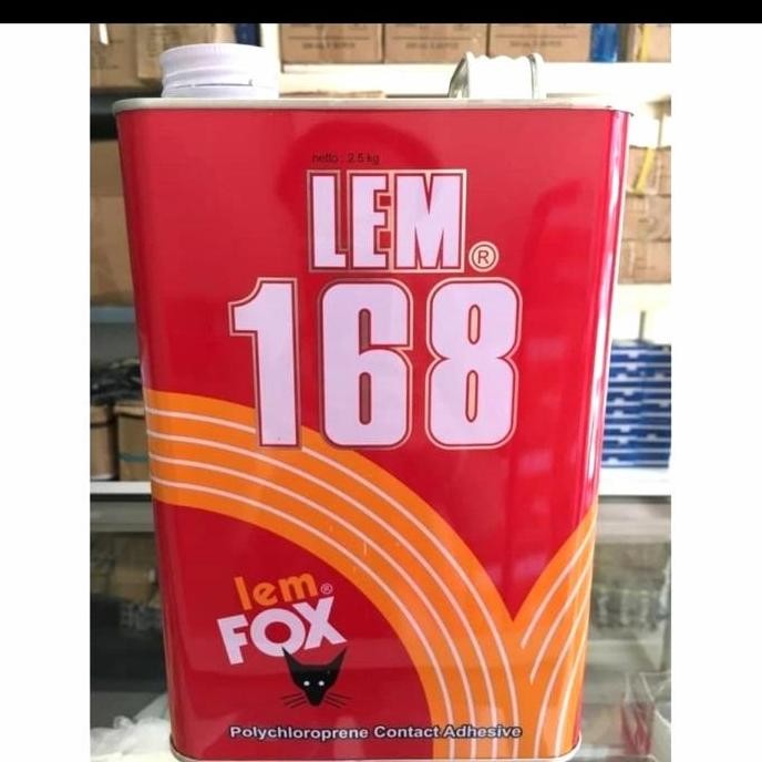 Promo LEM HPL KUNING FOX 168 GALLON /LEM FOX/ LEM HPL 2,5 KG Galon COD