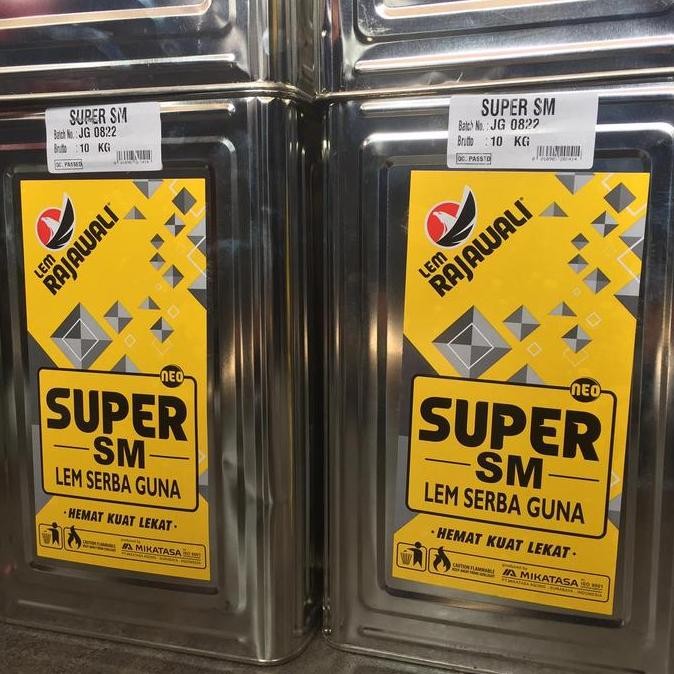 Promo Lem Super Kuning SM / Lem Rajawali 10KG / Lem Super Blek / Lem Serba Guna COD