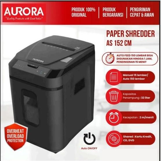 Aurora As 800 Cd Paper Shredder