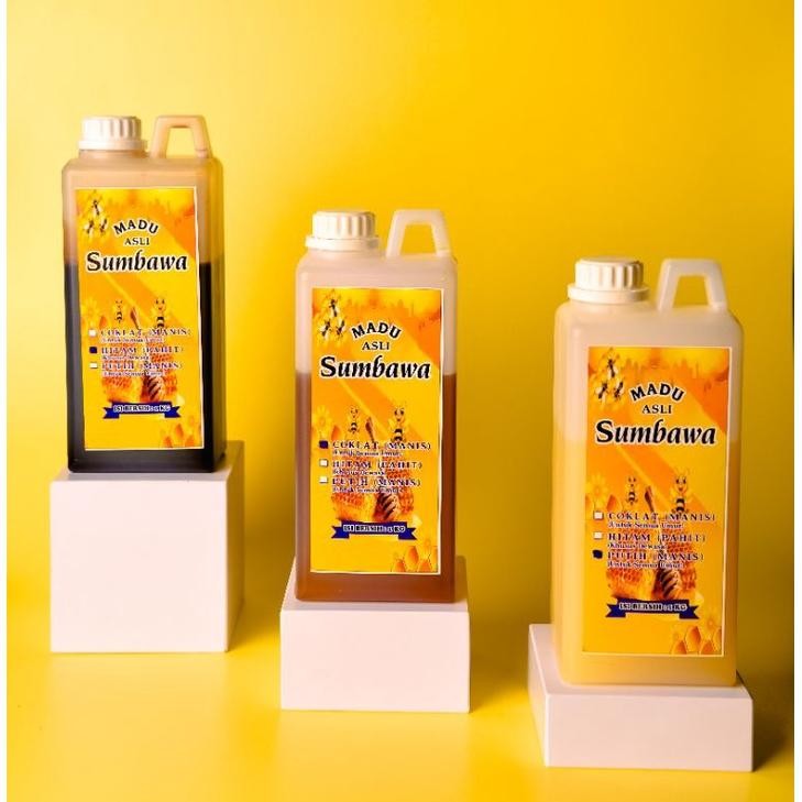 

(Terbaru) Madu Asli Sumbawa Kemasan Jerigen 1kg (Terlaris)