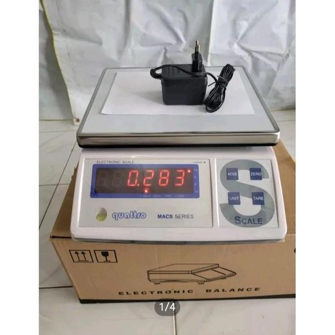 Timbangan Digital 30Kg Quattro Macs-W