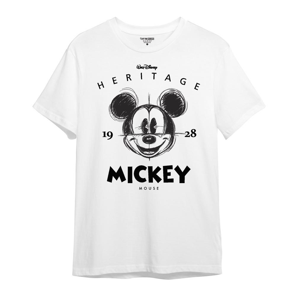 Promo Kaos Mickey Mouse Sketch Vintage