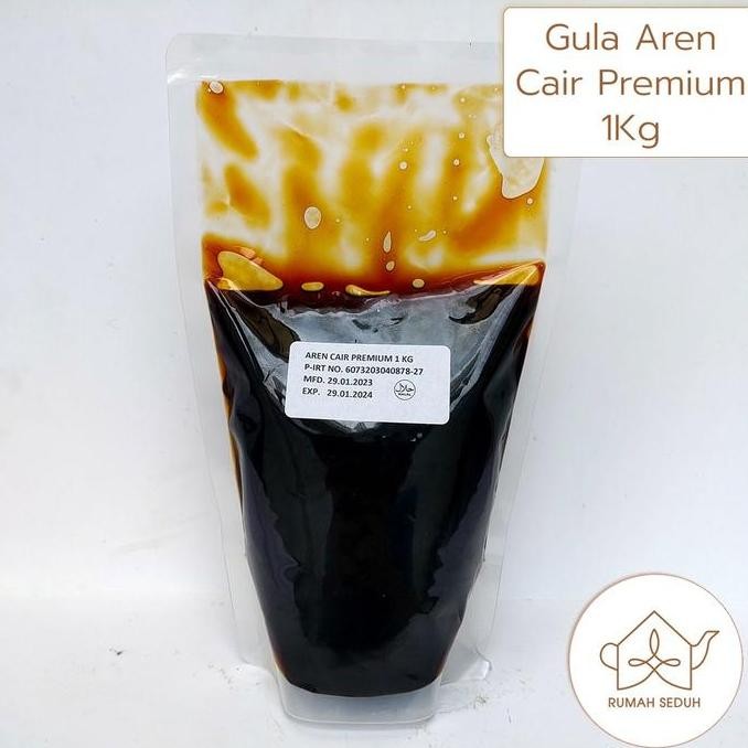 

Baru Gula Aren Cair Premium 1kg Palm Sugar Organik Jawa Asli