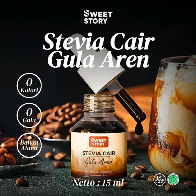 

Baru Sweet Story Stevia Cair 15ml - Pemanis Alami 0 Kalori 0 Gula Pengganti Gula Aren