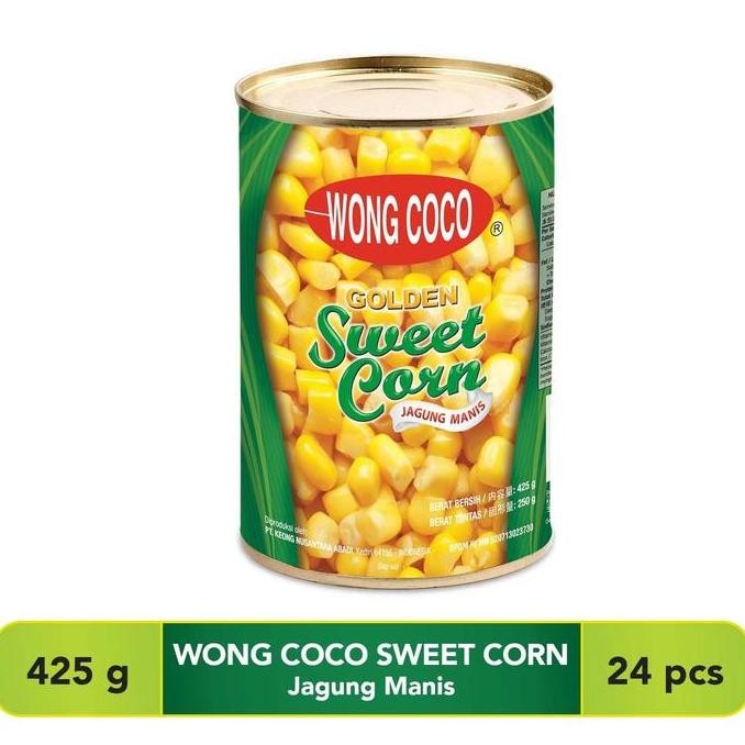 

Wong Coco Sweet Corn 425gr x 24 (1 karton)