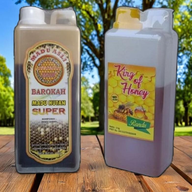 

(Terbaru) Varian Madu Barokah 1 Kg + Madu Randu King of Honey 1 Kg - Madu Murni Kaya Manfaat (Terlaris)