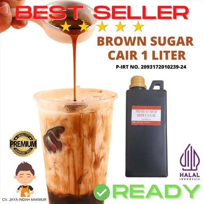 

Baru Gula Aren Cair 100% Organic Premium 1 Liter - Gula Merah Cair Alami