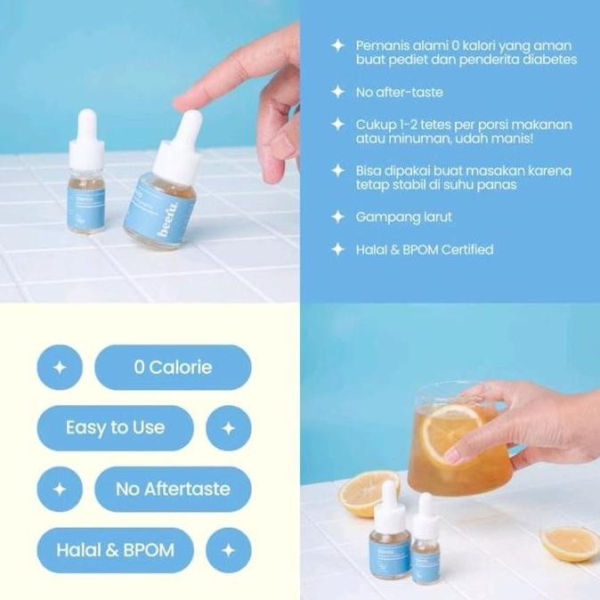

Baru Beeru Stevia Drop 5ml & 15ml Natural Sweetener Tanpa Kalori