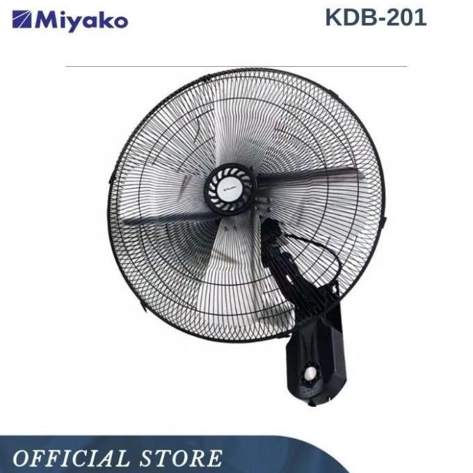 TERBARU MIYAKO KDB-201 WALL FAN BESI 20" TERMURAH