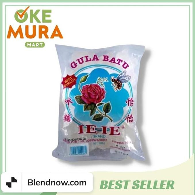 

Baru Gula Kristal IE IE 1000g Rock Sugar Crystal Grade Premium