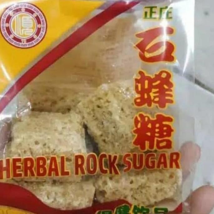 

Baru Gula Batu Herbal Rock Sugar Madu 300gr - Gula Batu Manis Alami