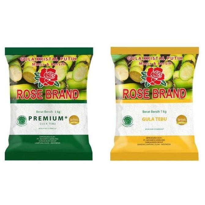 

Baru Gula Pasir Rose Brand 2Kg - Pilihan Kuning / Hijau Gula Kristal