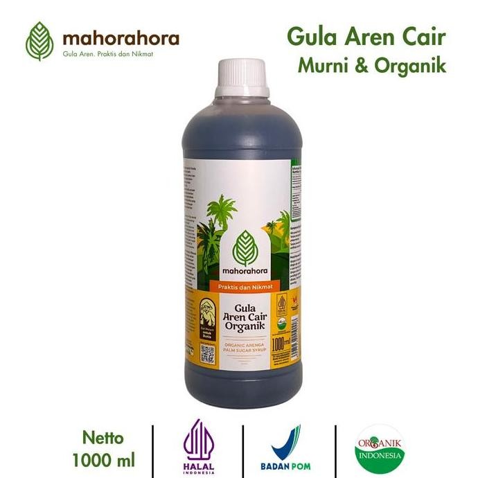 

Baru Gula Aren Cair Mahorahora 1 Liter Palm Sugar Organik Asli Murni