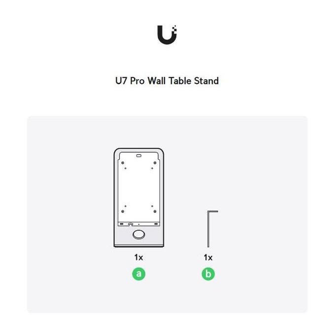 Sale Ubiquiti U7 Pro Wall Table Stand Dudukan Antena Uacc-U7-Pro-Wall-Ts