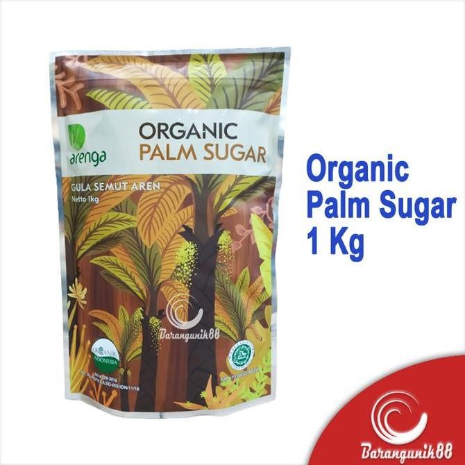 

Baru Arenga Palm Sugar Organic 1kg - Gula Semut Aren Organik