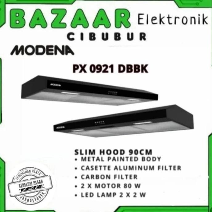 Cookerhood Modena Px9002 Penghisap Asap Px 9002