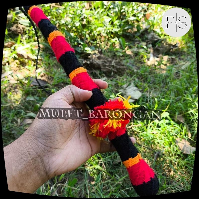 Terjamin - Pecut Gagang Rajut Besar Panjang Suara Keras Le-92