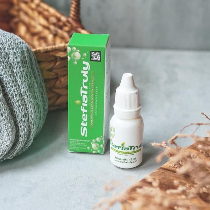 

Baru Stefia Pemanis Alami Stevia Cair 15ml - Gula Zero Kalori