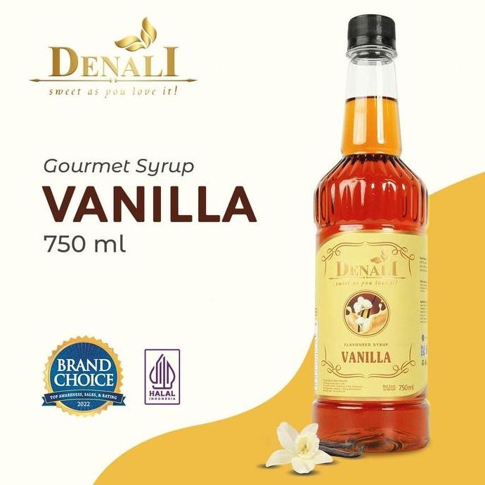 

Baru Denali Vanilla Syrup Minuman Sirup Rasa Vanilla