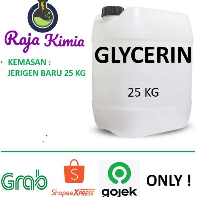 

Baru Vegetable Glycerin 25 Kg Khusus Gojek/Grab