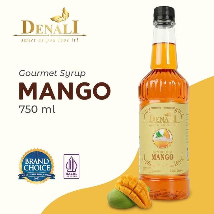 

Baru Denali Syrup Mango - Sirup Minuman Rasa Mangga Premium