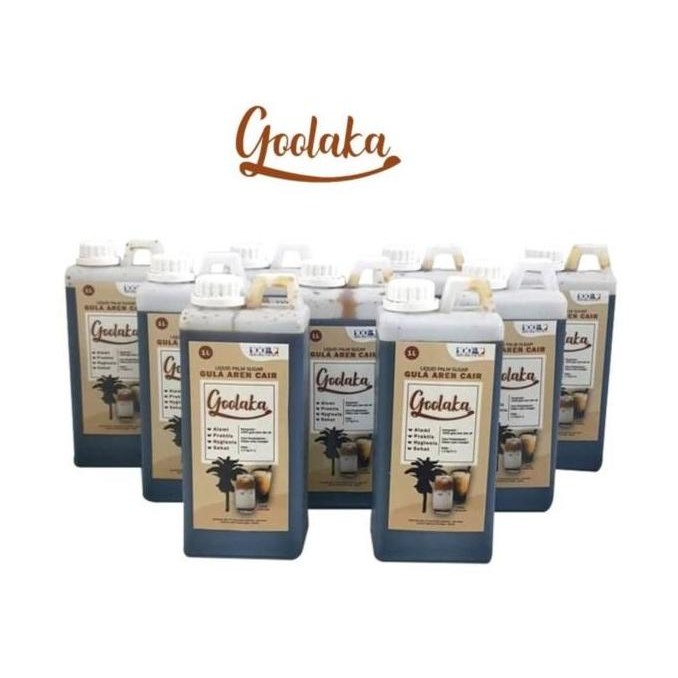 

Baru Goolaka Gula Aren Cair 1L - Palm Sugar Cair Asli Kemasan Botol (Gosend Grab)