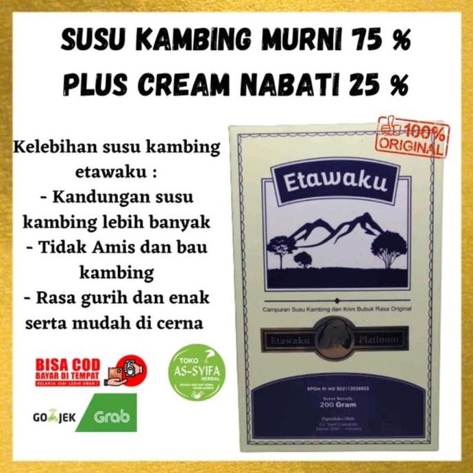 

Murah Etawaku Platinum Susu Kambing Etawa Platinum Original