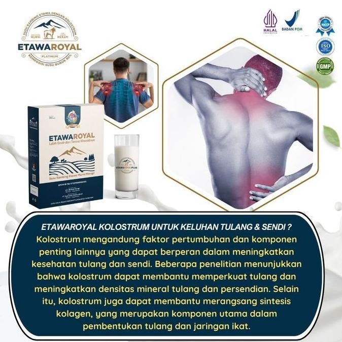 

Sale Etawaroyal Platinum Susu Etawa Kolostrum Kemasan 250 Gram Paket 12 Box Paket Reseller