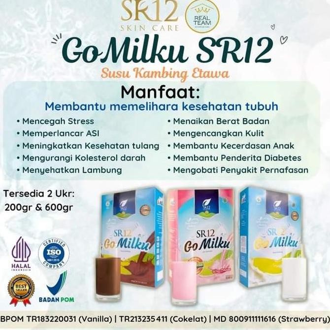 

Promo Susu Etawa/Susu Kambing Segar/Go Milku Sr12 600Gr/Susu Atasi Kesemutan