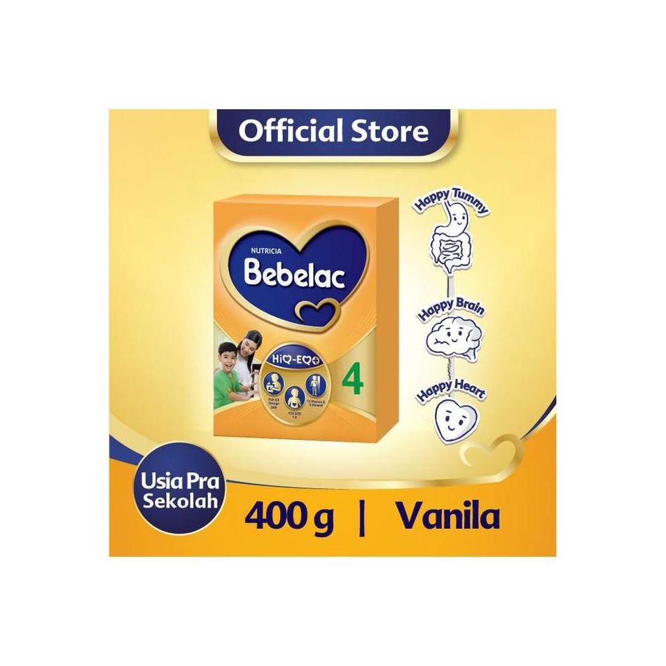 

Sale Bebelac 4 Susu Pertumbuhan Fos & Gos Vanilla 400G