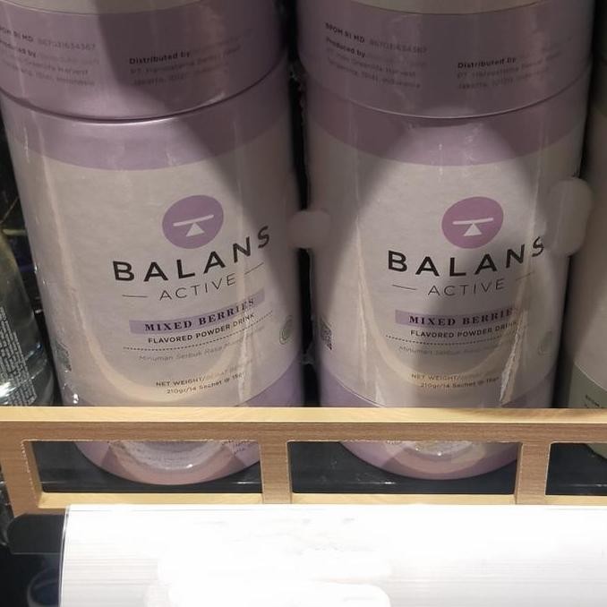 

Murah Balans Recharge Fiber Powder Drink 210Gr Isi 14 Sachet Mixed Berries