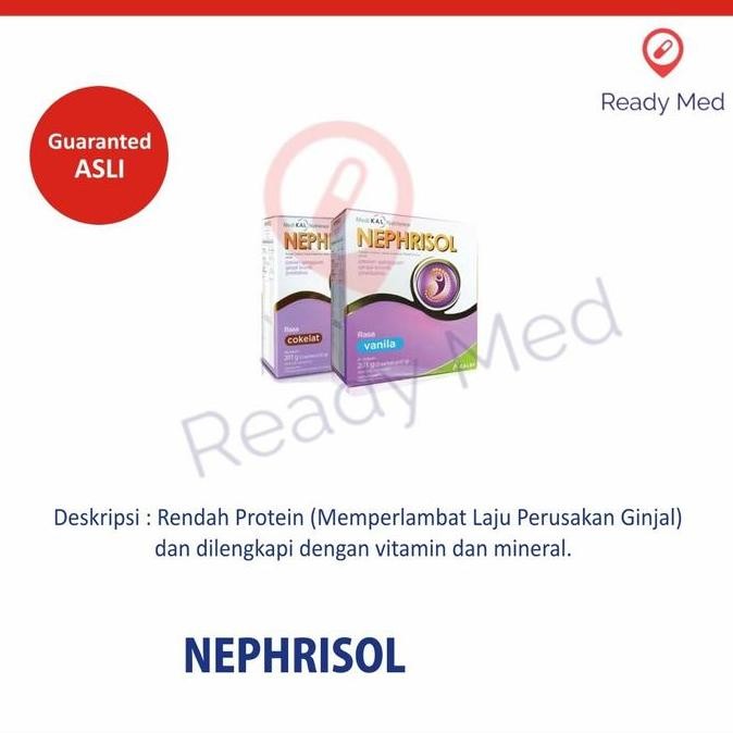 

Sale Nephrisol Rasa Cappuccino, Vanilla Susu Gangguan Ginjal Kronik