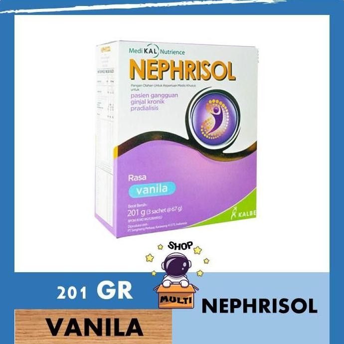 

Grosir Nephrisol Vanila 201Gr / Nutrisi Diet Khusus Untuk Pasien Gangguan Ginjal Kronik Rasa Vanilla 201 Gram