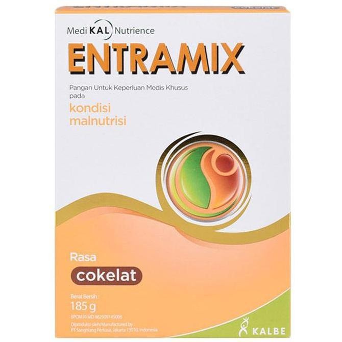 Grosir Entramix Cokelat 185 Gr / Susu Dewasa / Kimia Farma