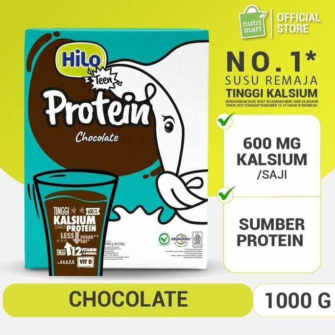 

Promo Hilo Teen Chocolate 1000 Gram - Susu Tinggi Kalsium