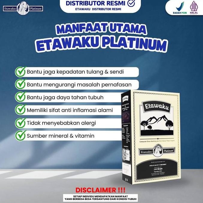 

Promo Etawaku Original 4 Box | Susu Kambing Bantu Untuk Masalah Pernapasan | Susu Kambing Dairy Milk Bahan Serbuk Bubuk Bpom Halal | [Bisa Cod]
