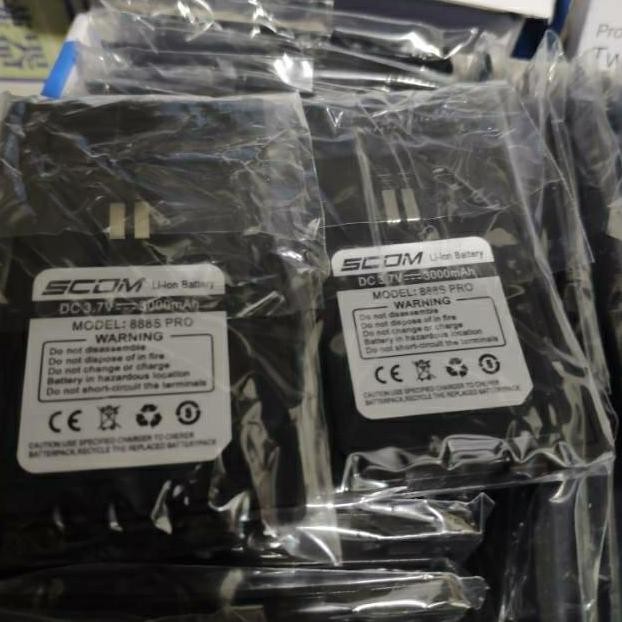 Murah Battery Batterai Baterai Ht Scom 888S Pro
