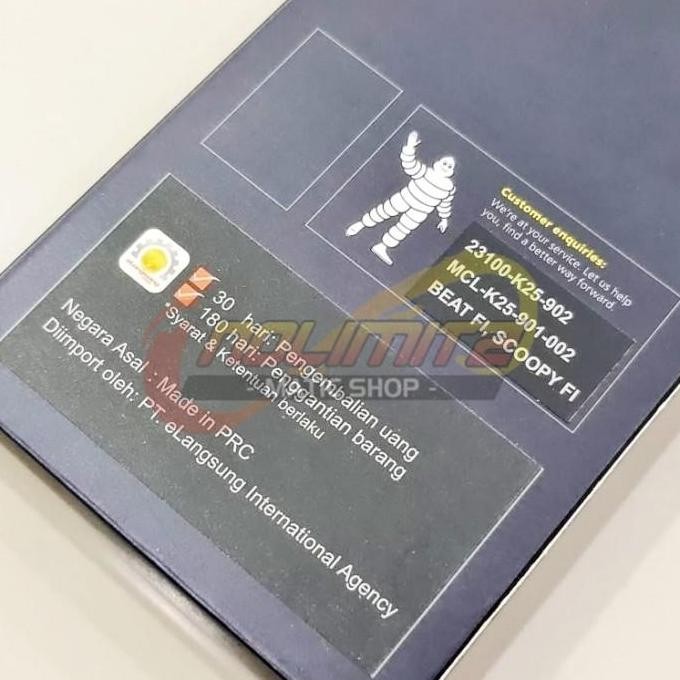 Vanbelt Michelin V Belt CVT Honda Beat FI Scoopy FI 2012 - 2014 K25