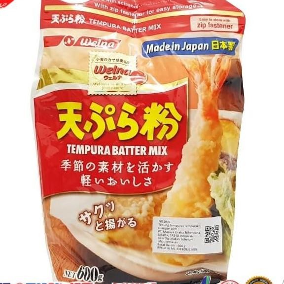 

Nisshin Tempura Ko Tepung Bumbu Tempura 600Gr