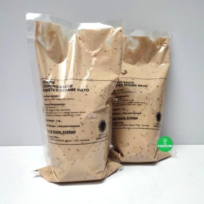 

Tersedia Kewpie Roasted Sesame Mayo 1 Kg Saus Salad Wijen Sangrai Halal